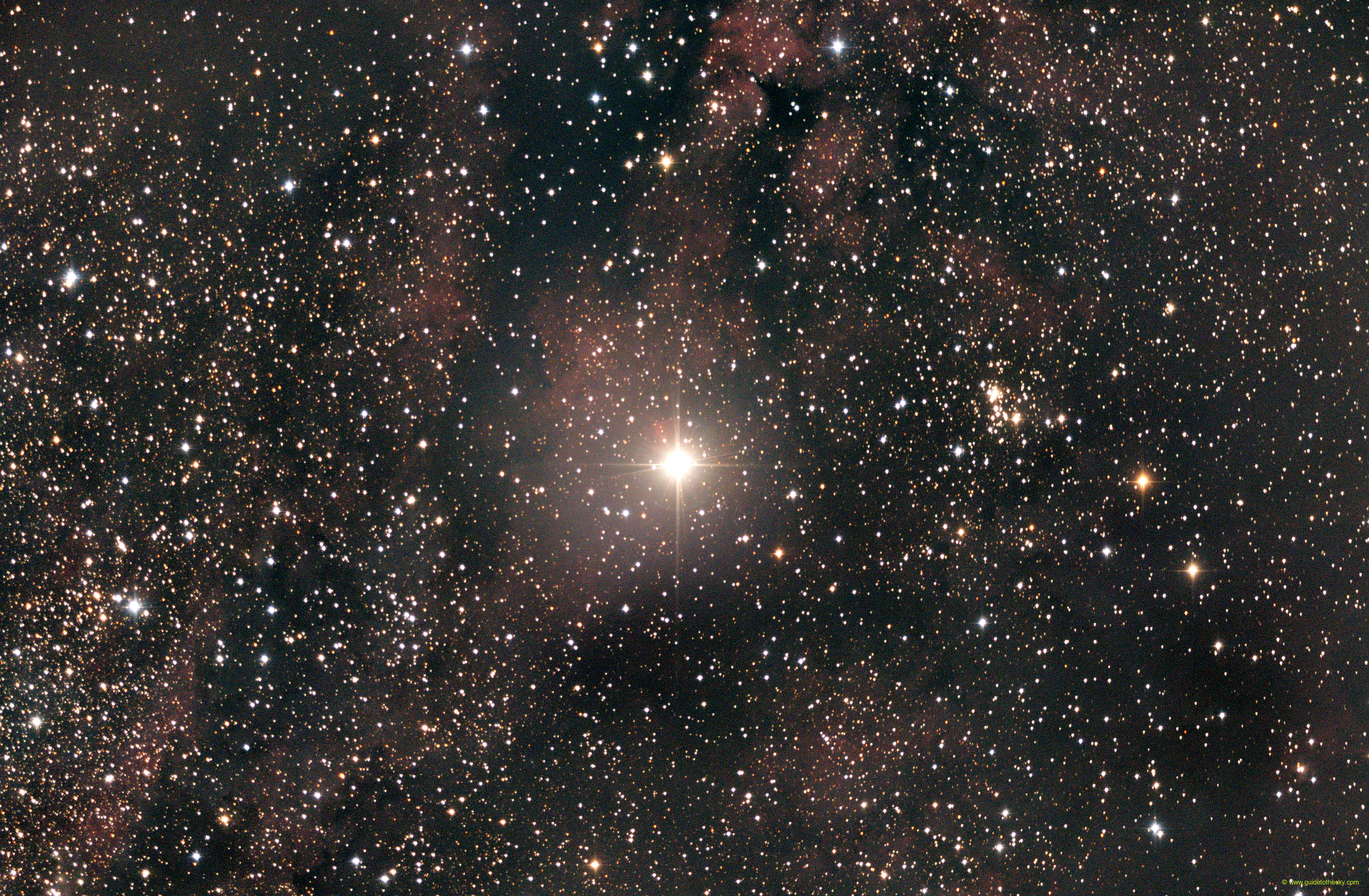NGC6910 - The inchworm cluster